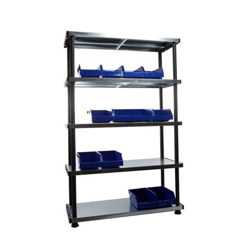 5 Shelf 1200x450mm Essentials Steel Shelving