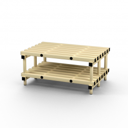 1000mm x 706mm Double Sided...